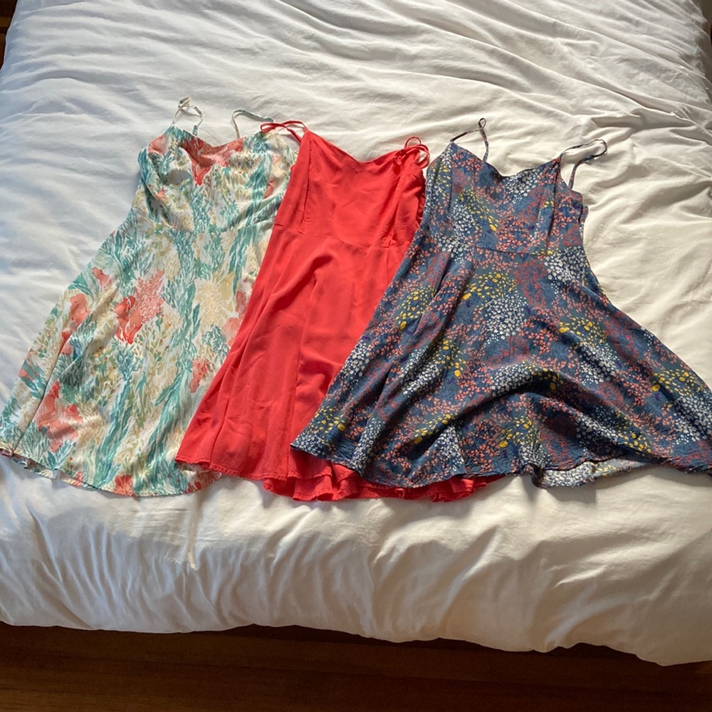 Old Navy camisole fit and flare dress bundle